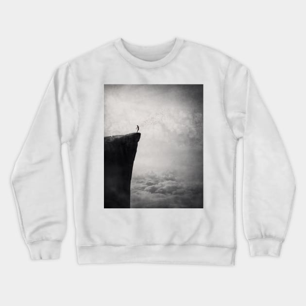 liberation Crewneck Sweatshirt by psychoshadow